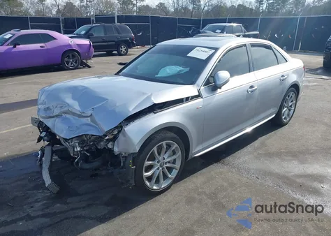 2019 Audi A4 45 Premium from USA, damaged, VIN WAUDNAF42KA006833